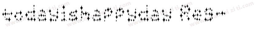todayishappyday Reg字体转换